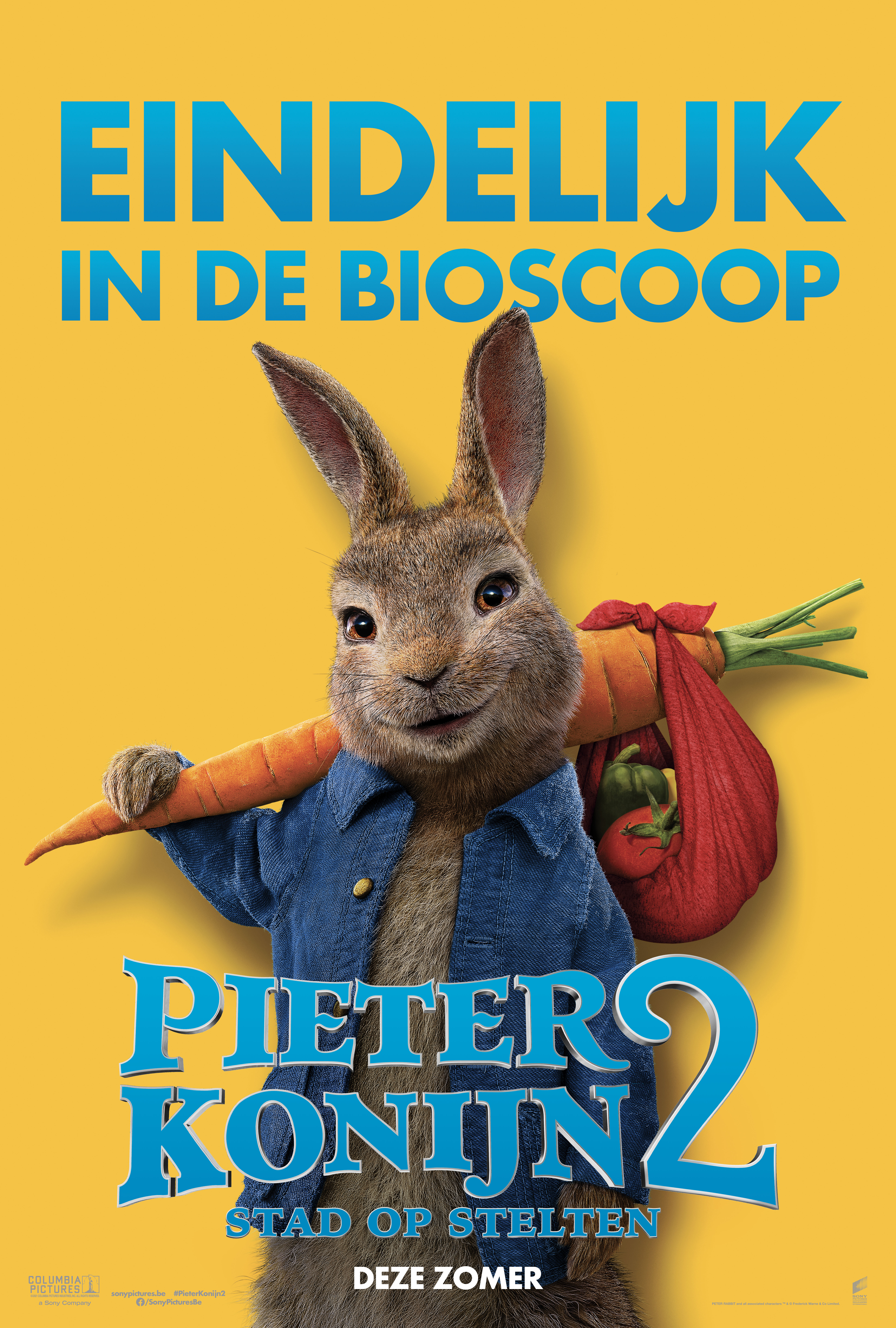 Pieter Konijn 2: Stad op stelten